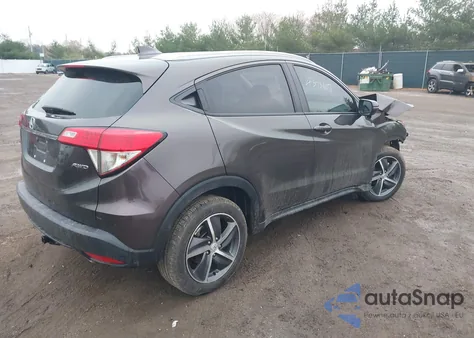 2021 Honda Hr-V Awd Ex from USA, damaged, VIN 3CZRU6H5XMM711894